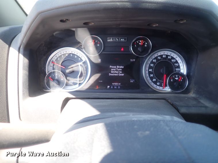 image for item DK4714 2013 Dodge Ram 1500  Quad Cab pickup truck