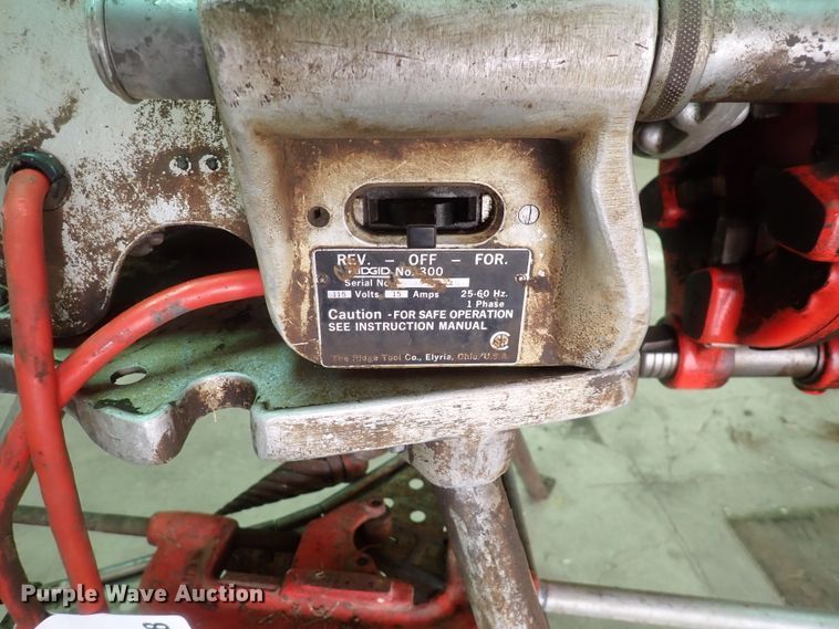 image for item DK4728 Ridgid 300  pipe threader