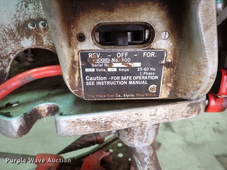 image for item DK4728 Ridgid 300  pipe threader