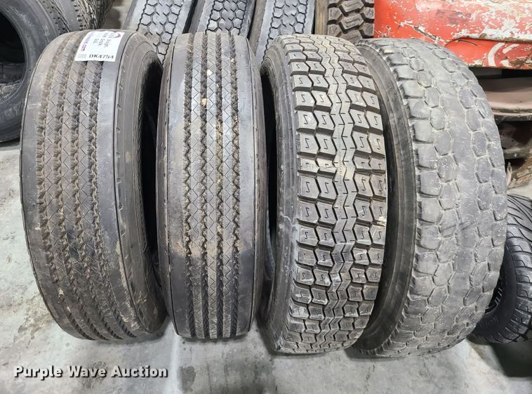 image for item DK4754 (8) 295/75R22.5 tires