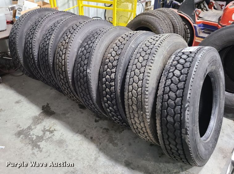 image for item DK4755 (8) 295/75R22.5 tires