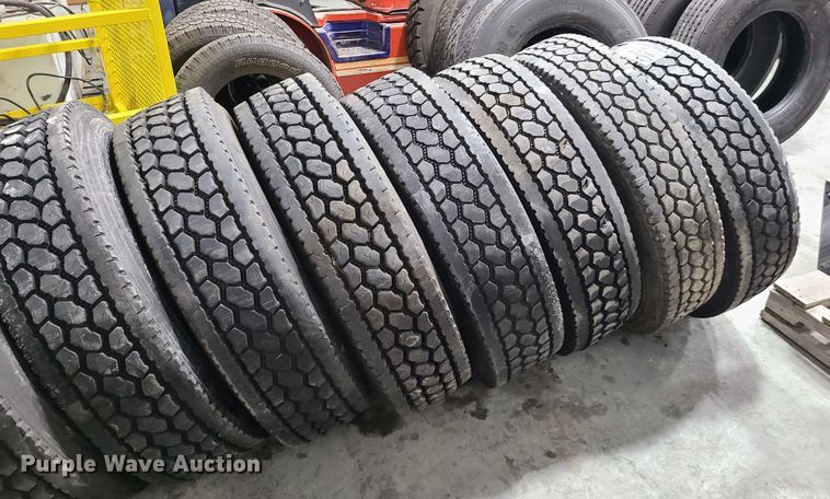 image for item DK4755 (8) 295/75R22.5 tires