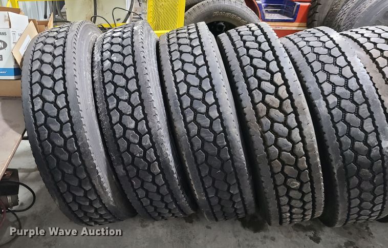 image for item DK4755 (8) 295/75R22.5 tires