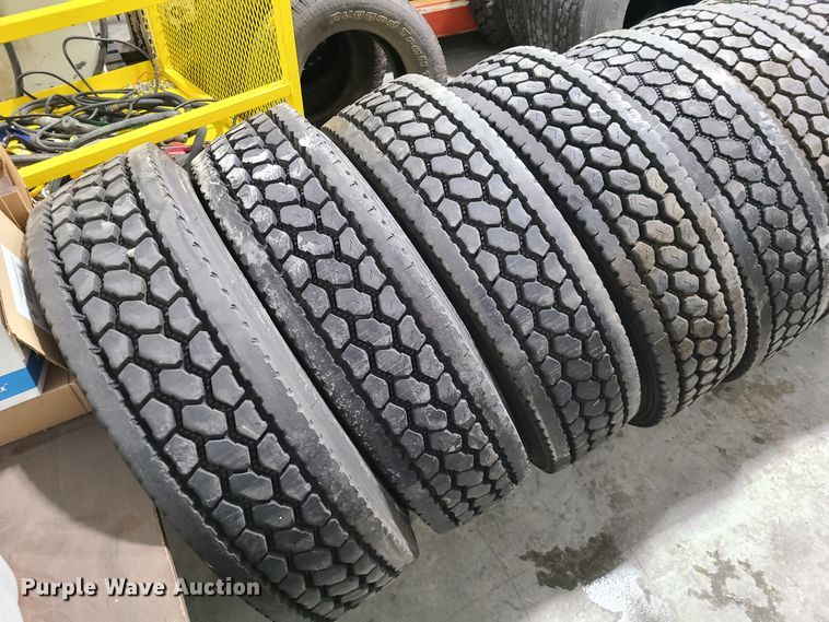 image for item DK4755 (8) 295/75R22.5 tires