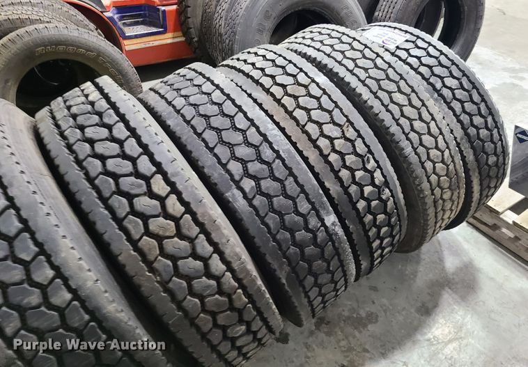 image for item DK4755 (8) 295/75R22.5 tires