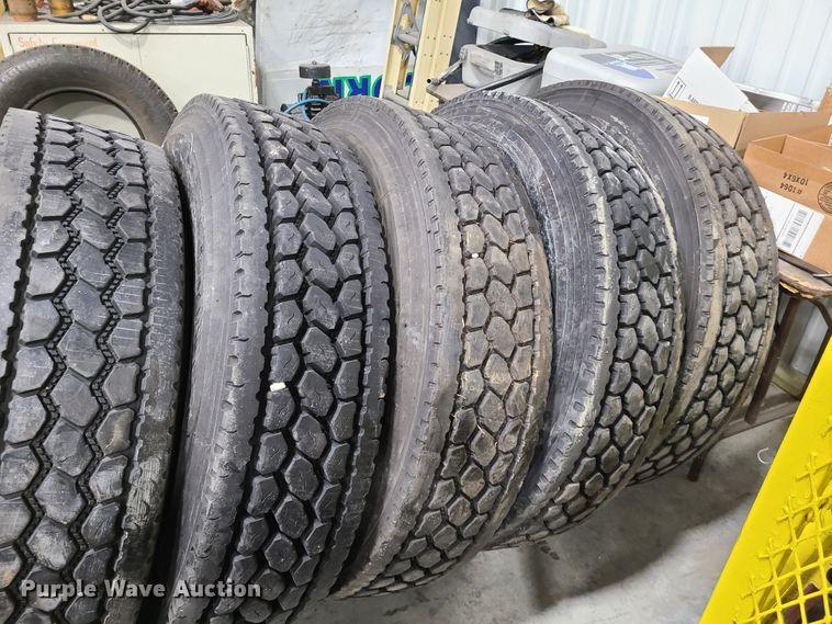 image for item DK4755 (8) 295/75R22.5 tires