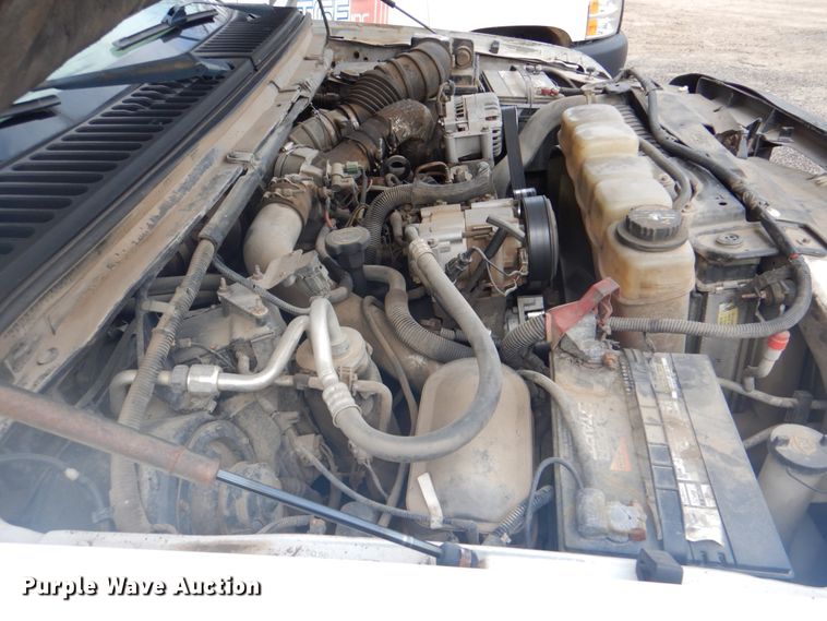 image for item DK5564 2000 Ford F350 Super Duty  flatbed pickup truck