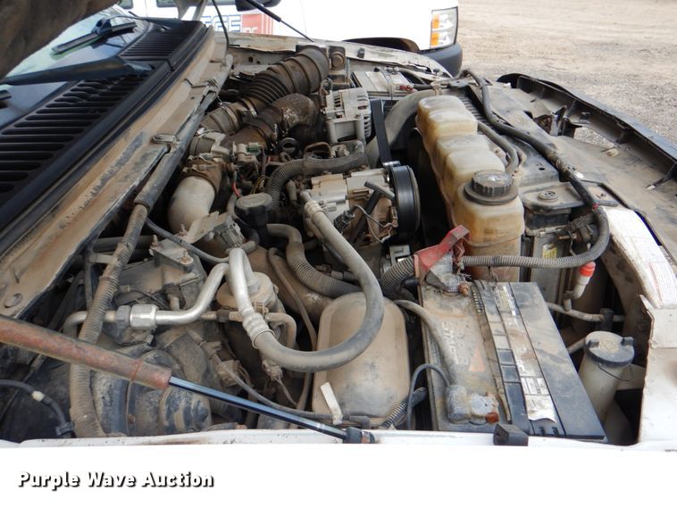 image for item DK5564 2000 Ford F350 Super Duty  flatbed pickup truck