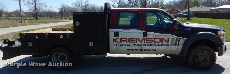 image for item DK5567 2014 Ford F450 Super Duty  flatbed truck