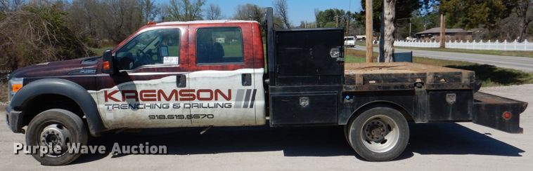 image for item DK5567 2014 Ford F450 Super Duty  flatbed truck