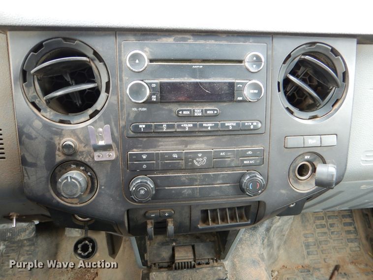 image for item DK5568 2011 Ford F350 Super Duty XL  Crew Cab utility bed pickup truck