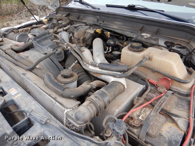 image for item DK5568 2011 Ford F350 Super Duty XL  Crew Cab utility bed pickup truck