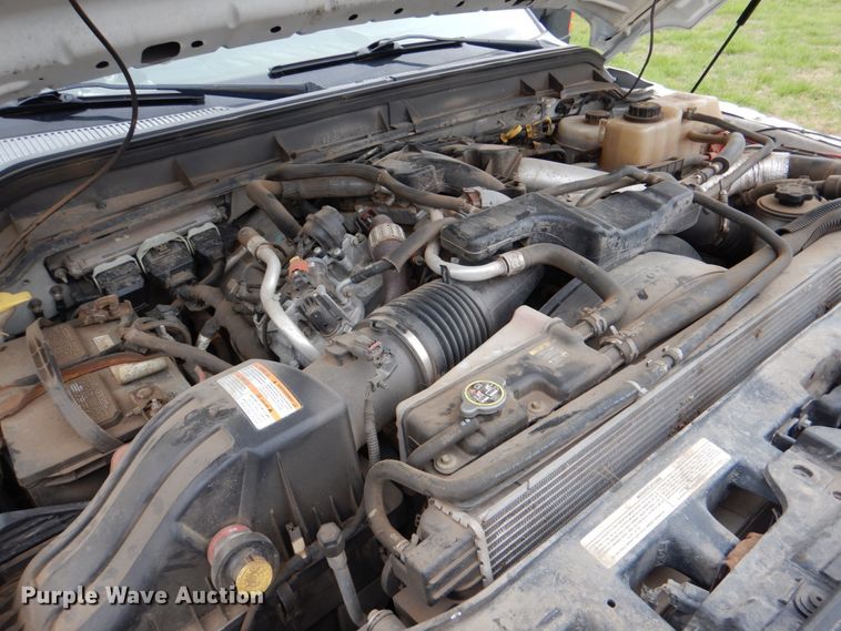 image for item DK5568 2011 Ford F350 Super Duty XL  Crew Cab utility bed pickup truck