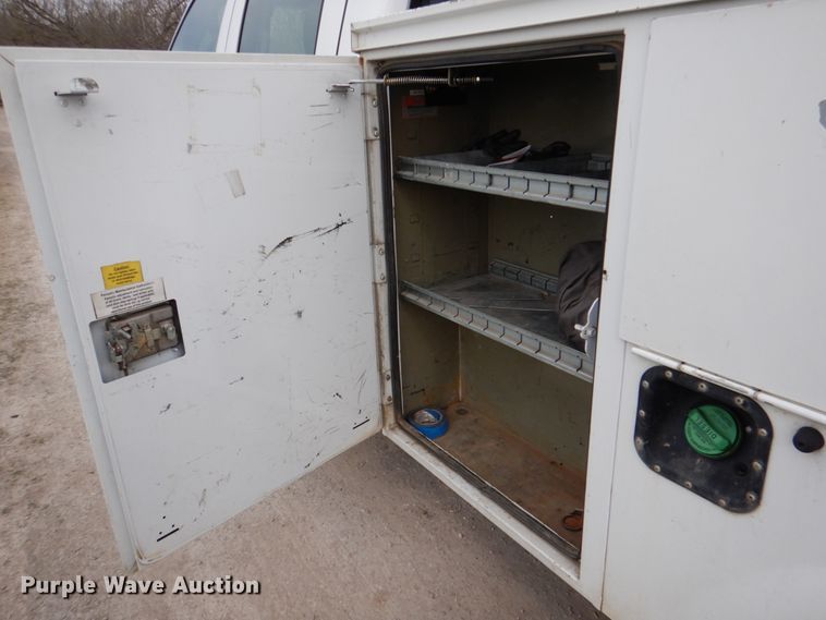 image for item DK5568 2011 Ford F350 Super Duty XL  Crew Cab utility bed pickup truck