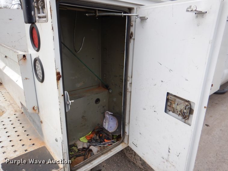 image for item DK5568 2011 Ford F350 Super Duty XL  Crew Cab utility bed pickup truck