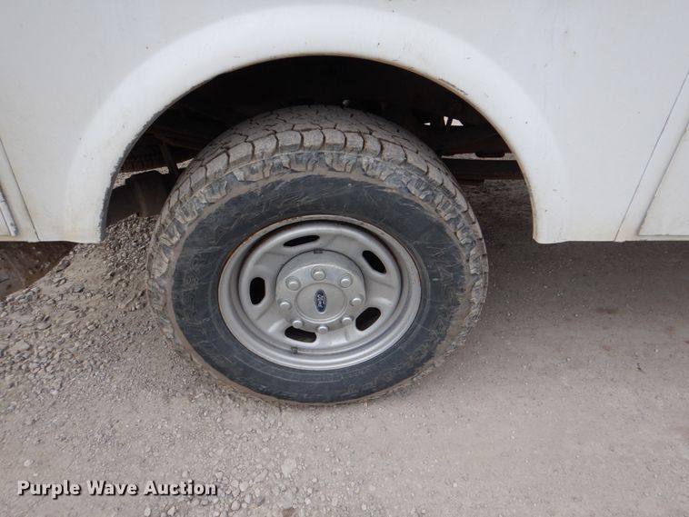 image for item DK5568 2011 Ford F350 Super Duty XL  Crew Cab utility bed pickup truck