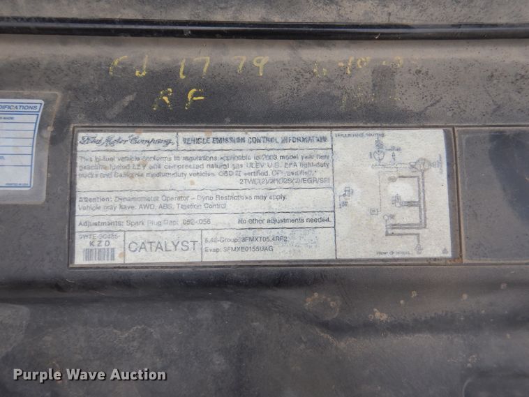 image for item DK5576 2003 Ford F150 XL  pickup truck