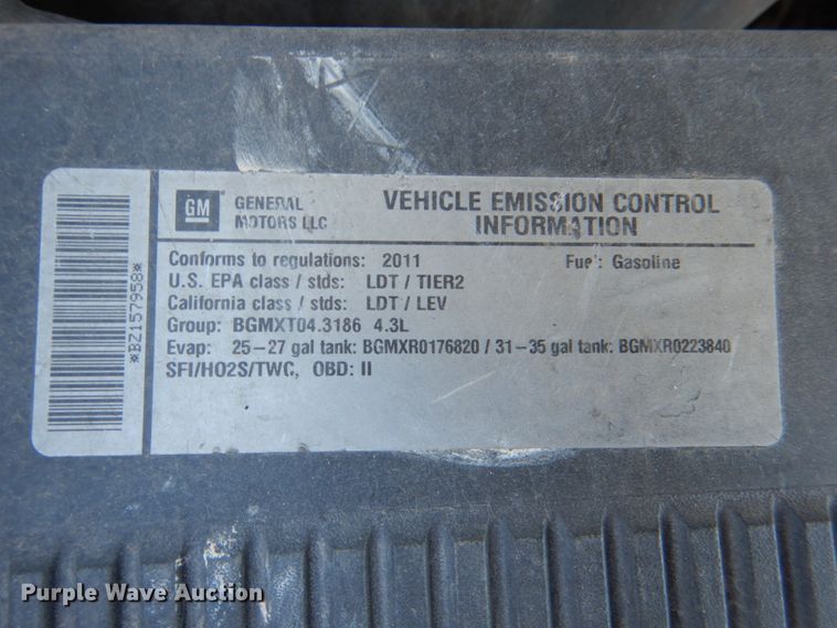 image for item DK5577 2011 Chevrolet Silverado 1500  pickup truck