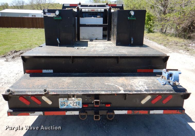image for item DK5584 2014 Ford F450 Super Duty XL  Crew Cab flatbed truck