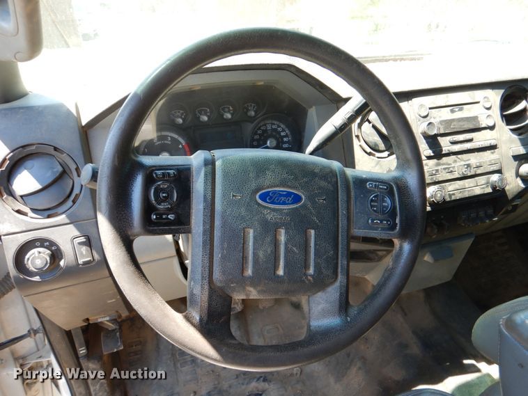 image for item DK5584 2014 Ford F450 Super Duty XL  Crew Cab flatbed truck