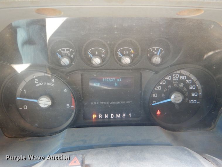 image for item DK5584 2014 Ford F450 Super Duty XL  Crew Cab flatbed truck