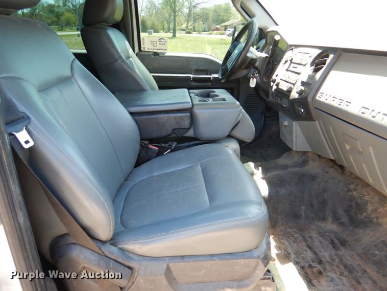 image for item DK5584 2014 Ford F450 Super Duty XL  Crew Cab flatbed truck