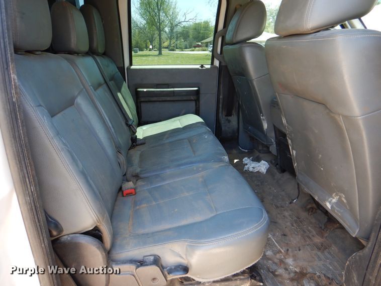 image for item DK5584 2014 Ford F450 Super Duty XL  Crew Cab flatbed truck