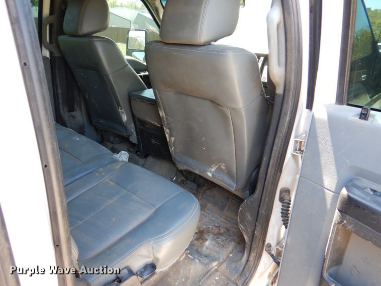 image for item DK5584 2014 Ford F450 Super Duty XL  Crew Cab flatbed truck