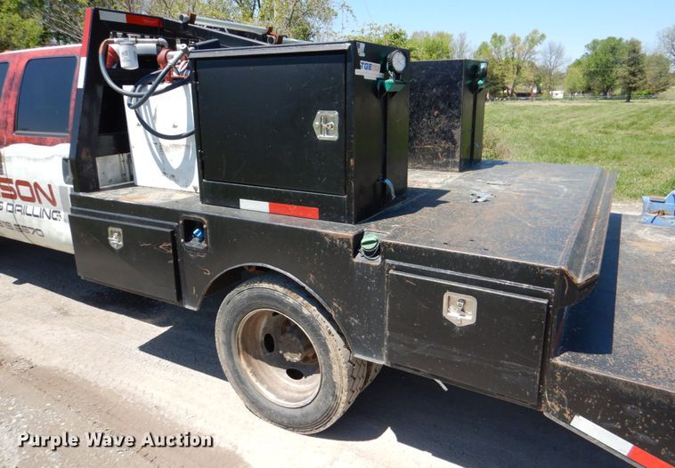 image for item DK5584 2014 Ford F450 Super Duty XL  Crew Cab flatbed truck