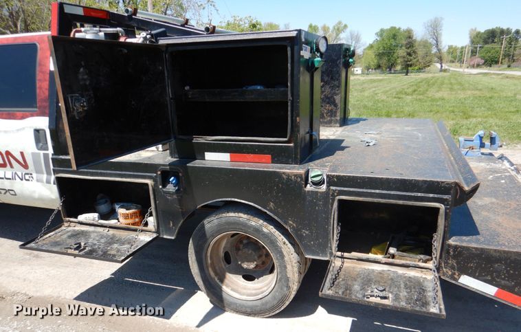 image for item DK5584 2014 Ford F450 Super Duty XL  Crew Cab flatbed truck