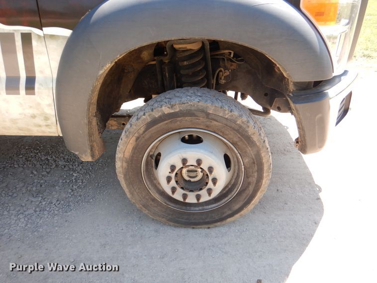 image for item DK5584 2014 Ford F450 Super Duty XL  Crew Cab flatbed truck