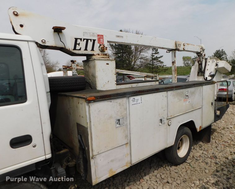 image for item DK8530 2002 ETI  bucket truck bed