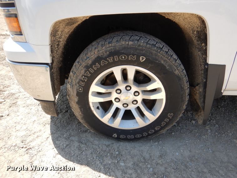 image for item DL2920 2014 Chevrolet Silverado 1500  Double Cab pickup truck