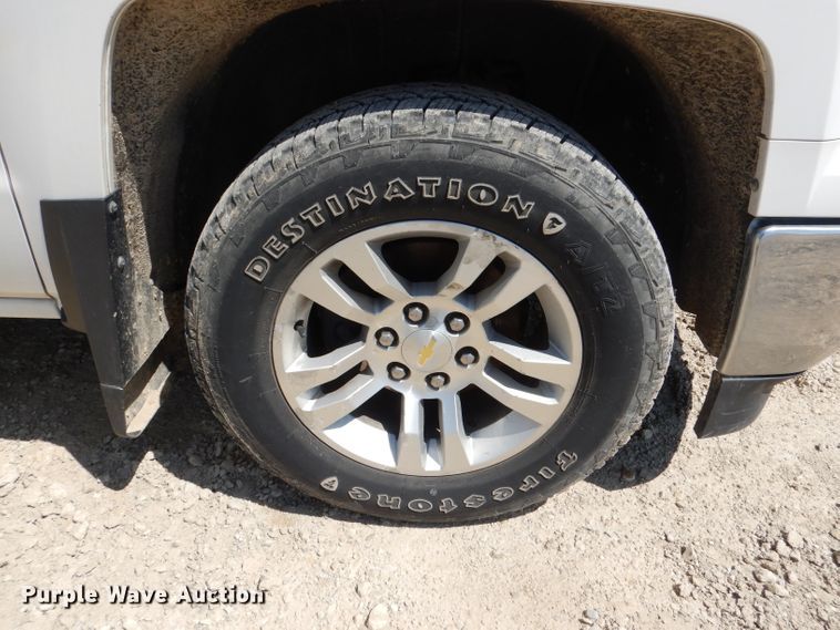 image for item DL2920 2014 Chevrolet Silverado 1500  Double Cab pickup truck