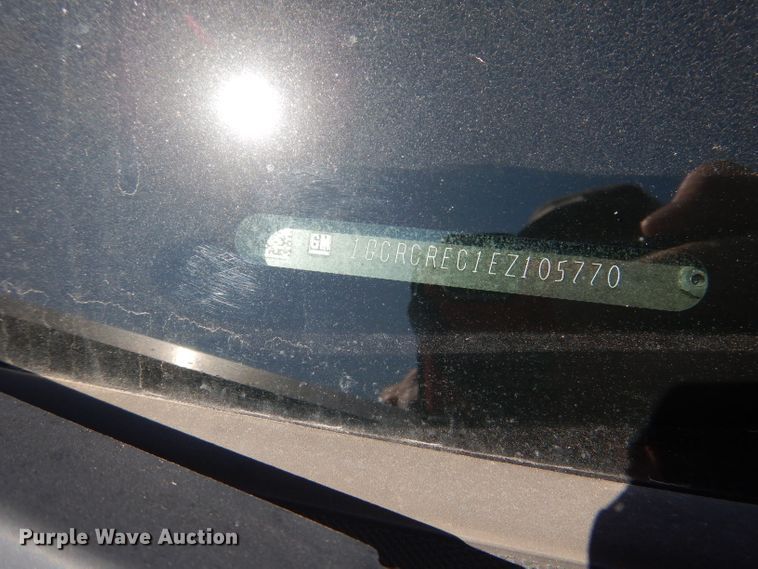 image for item DL2920 2014 Chevrolet Silverado 1500  Double Cab pickup truck