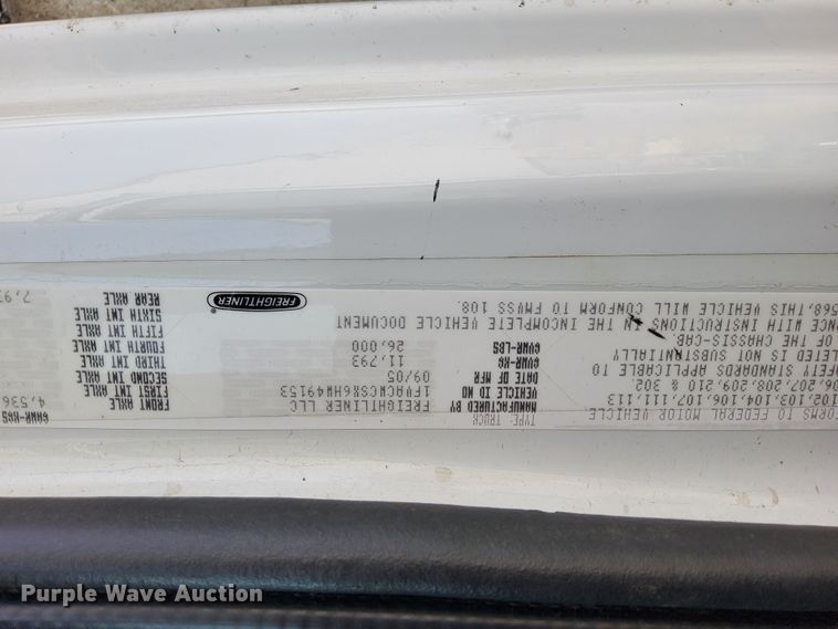 image for item DL2924 2006 Freightliner Business Class M2  utility / service truck