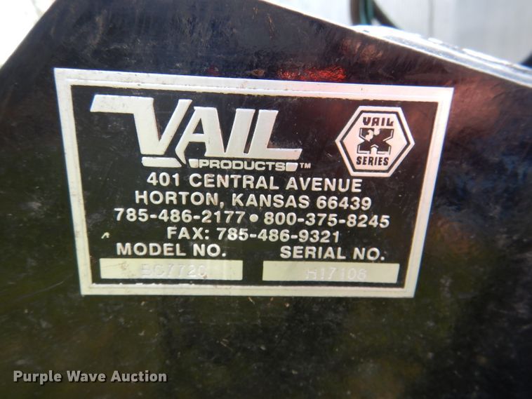 image for item DL2954 Vail BC7720 skid steer brush cutter