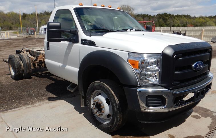 image for item DL2963 2012 Ford F450 Super Duty  truck cab and chassis