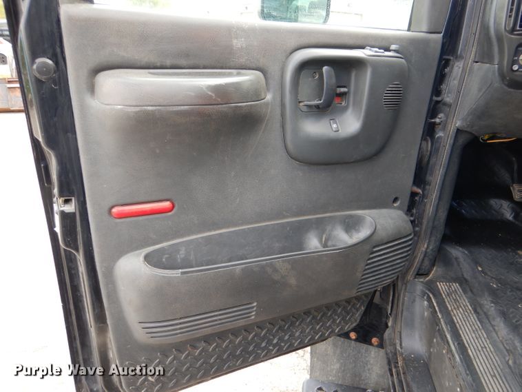 image for item DL2989 2003 GMC C5500  dump flatbed truck