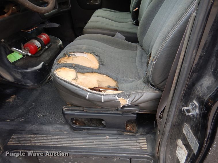 image for item DL2989 2003 GMC C5500  dump flatbed truck