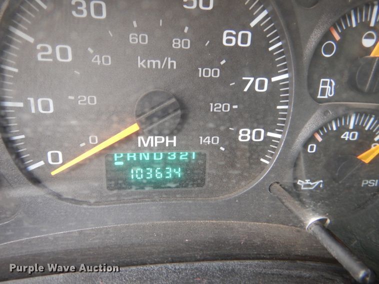 image for item DL2989 2003 GMC C5500  dump flatbed truck