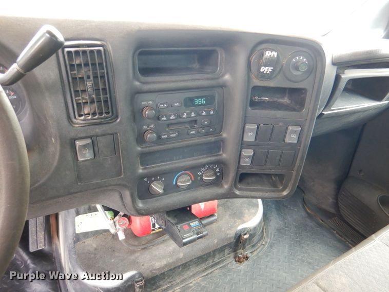 image for item DL2989 2003 GMC C5500  dump flatbed truck