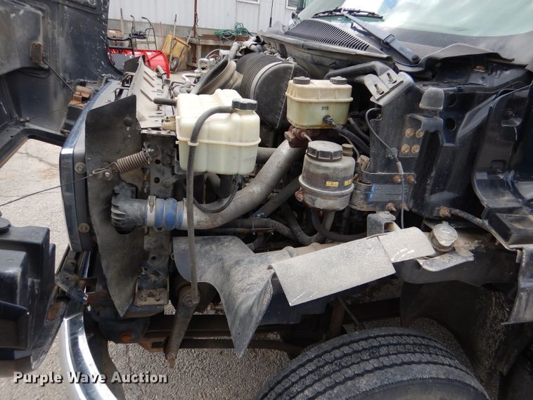 image for item DL2989 2003 GMC C5500  dump flatbed truck