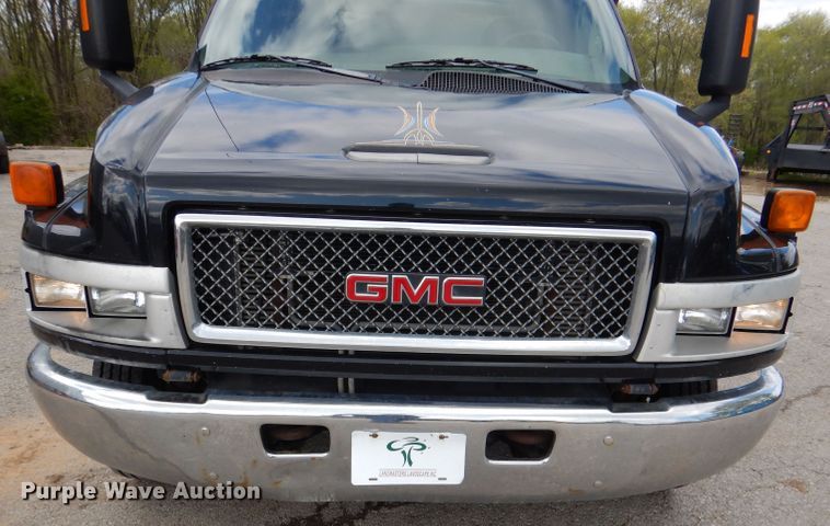 image for item DL2989 2003 GMC C5500  dump flatbed truck