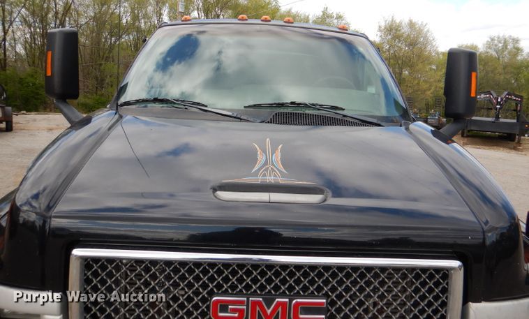 image for item DL2989 2003 GMC C5500  dump flatbed truck