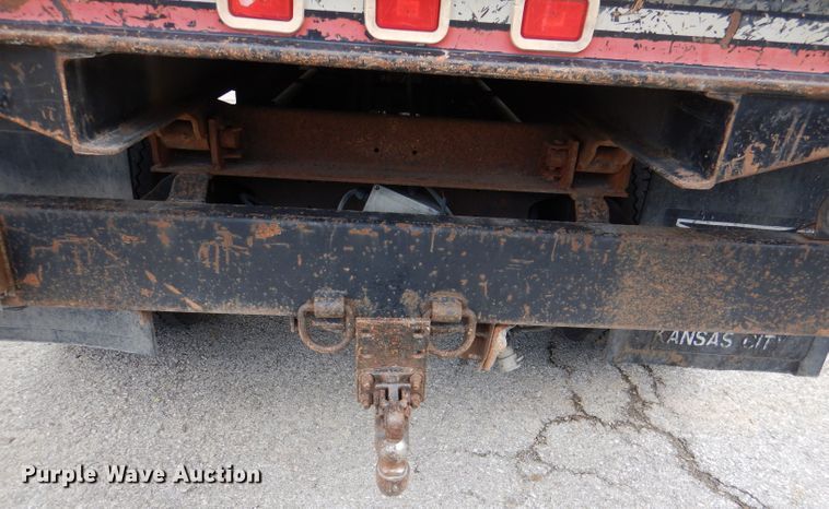 image for item DL2989 2003 GMC C5500  dump flatbed truck