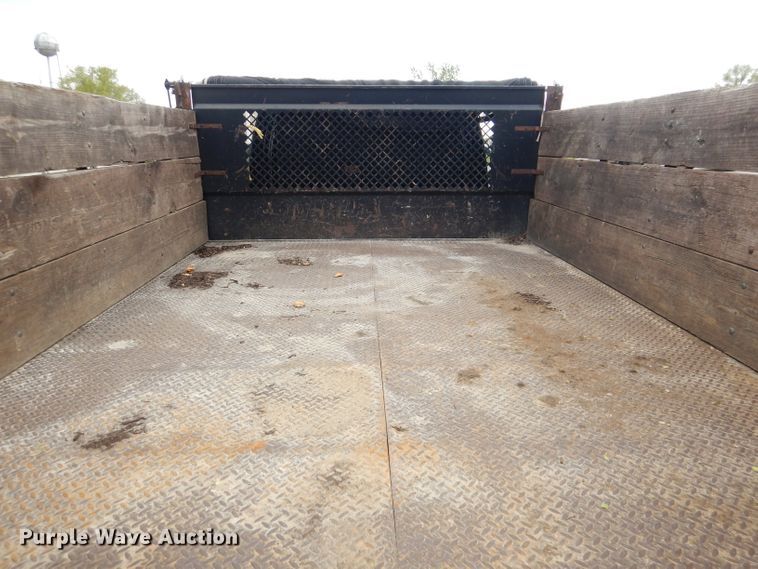 image for item DL2989 2003 GMC C5500  dump flatbed truck