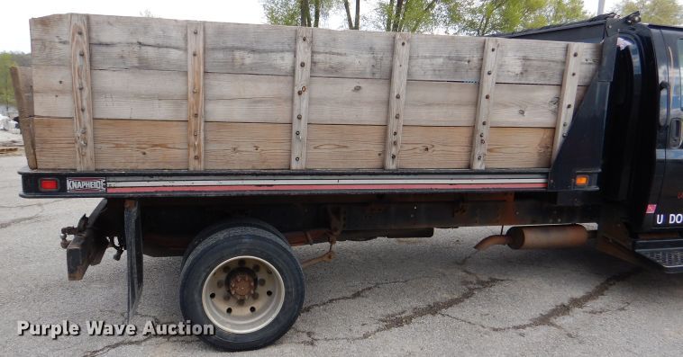 image for item DL2989 2003 GMC C5500  dump flatbed truck