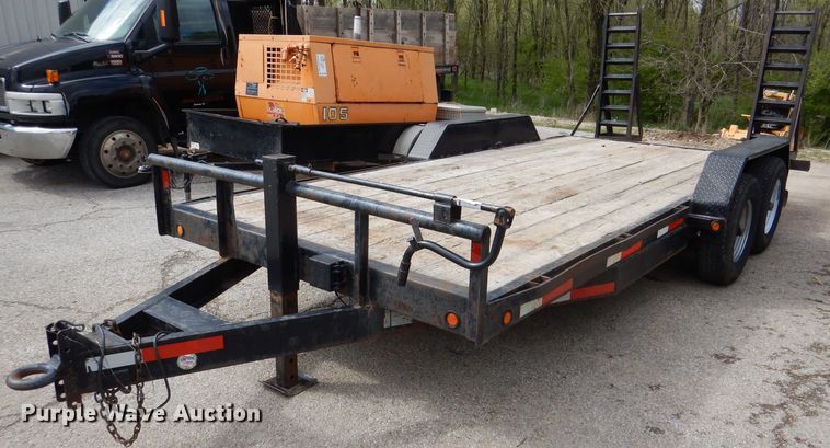image for item DL2991 2012 Lamar  equipment trailer