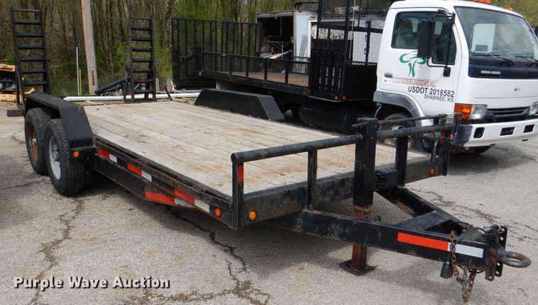 image for item DL2991 2012 Lamar  equipment trailer
